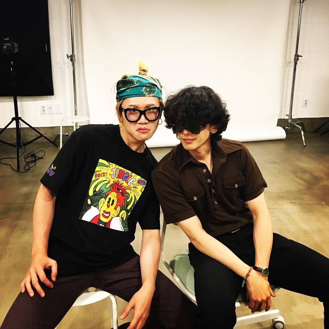 잔나비 전 멤버 유영현과 현 멤버 최정훈