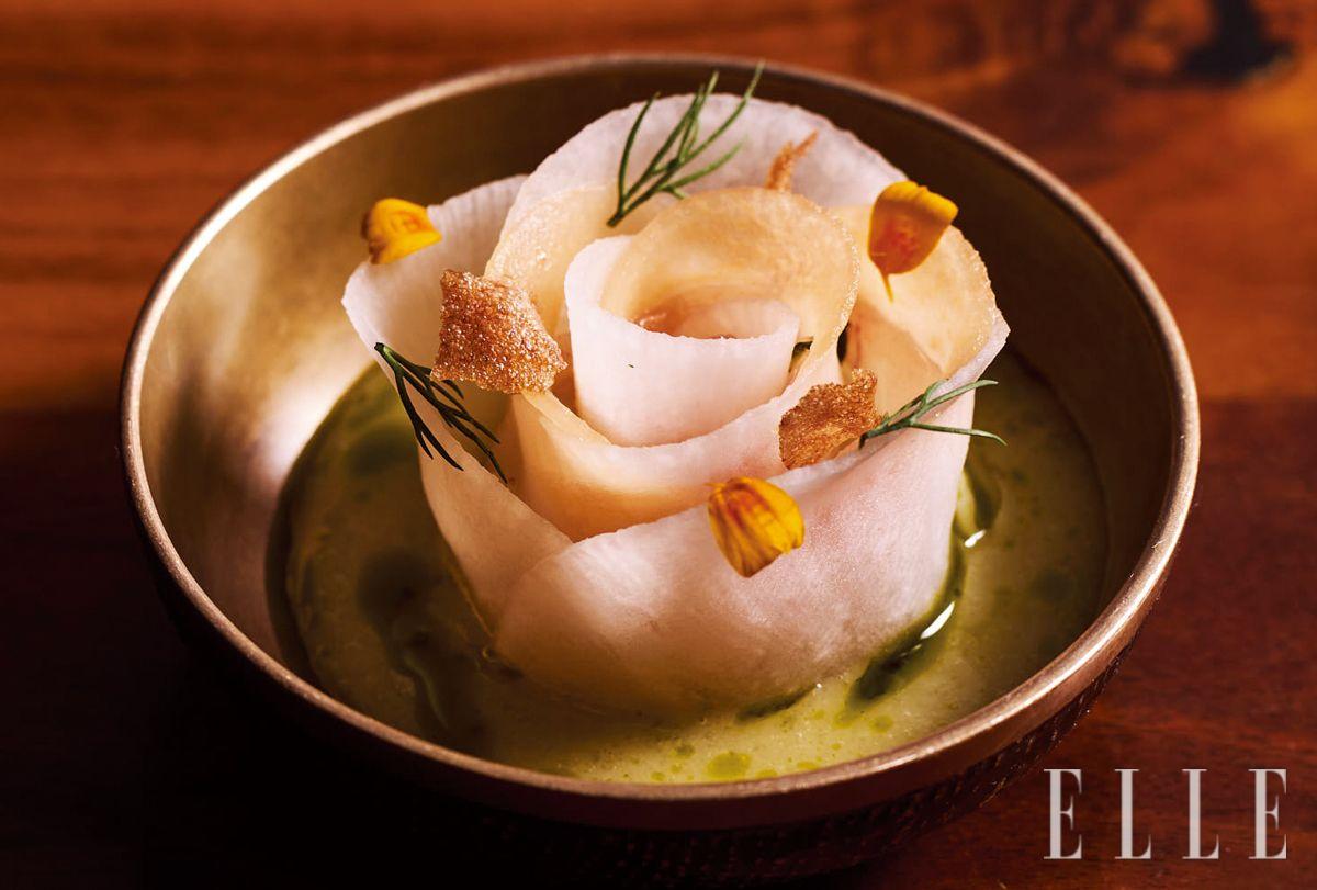 ‘꼬치’의 회 코스.