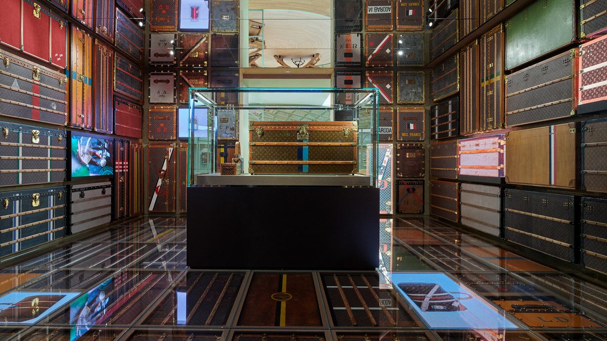 개인의 개성을 강조해온 루이 비통의 전통을 기념하는 '맞춤 제작(Personalisation) 룸'