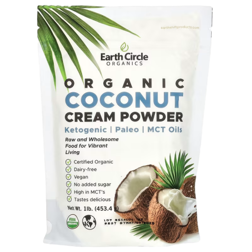 유기농 코코넛 크림 파우더, 453.4g(1lb)