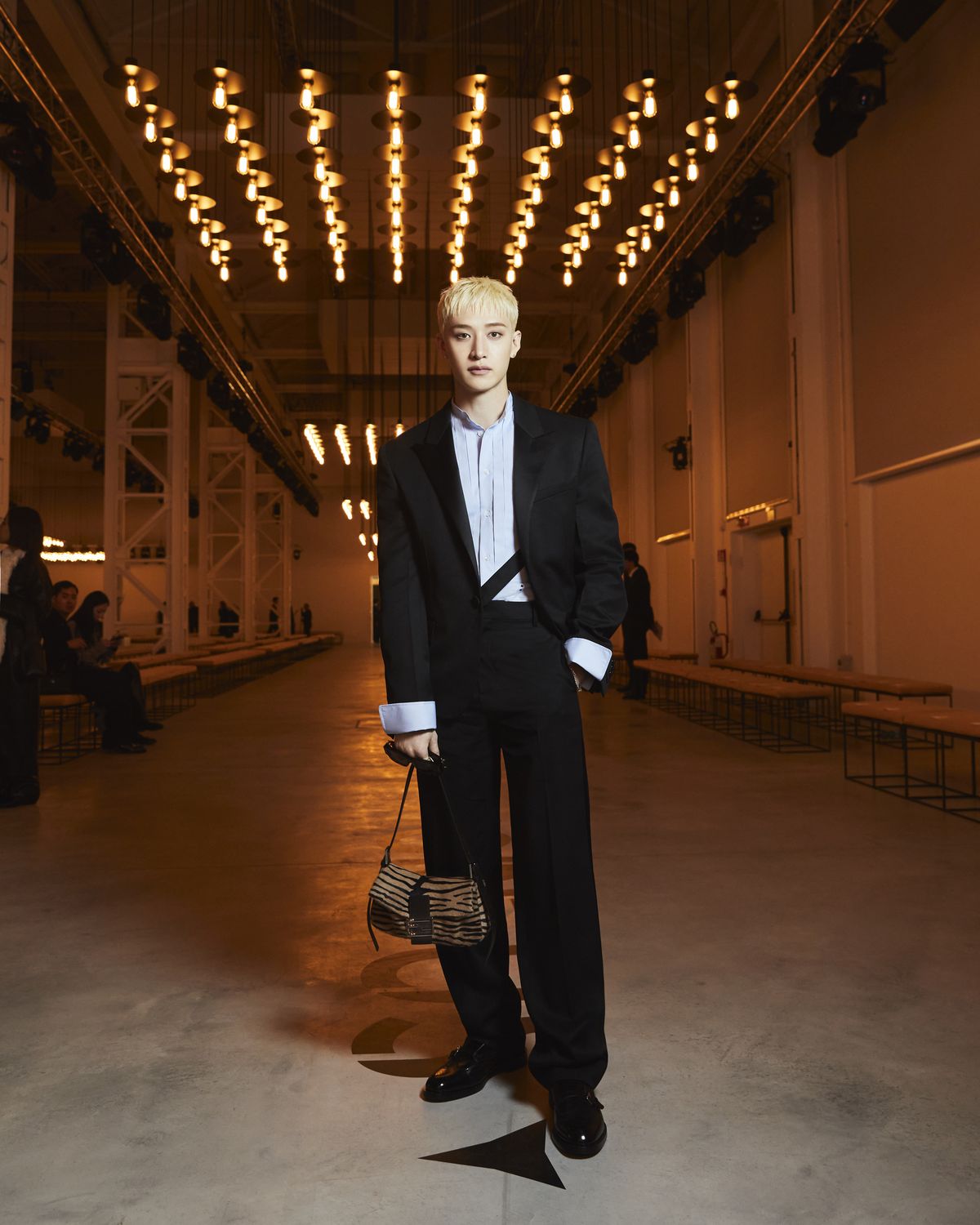 펜디 2026 F/W 컬렉션 쇼에 참석한 스트레이 키즈 방찬