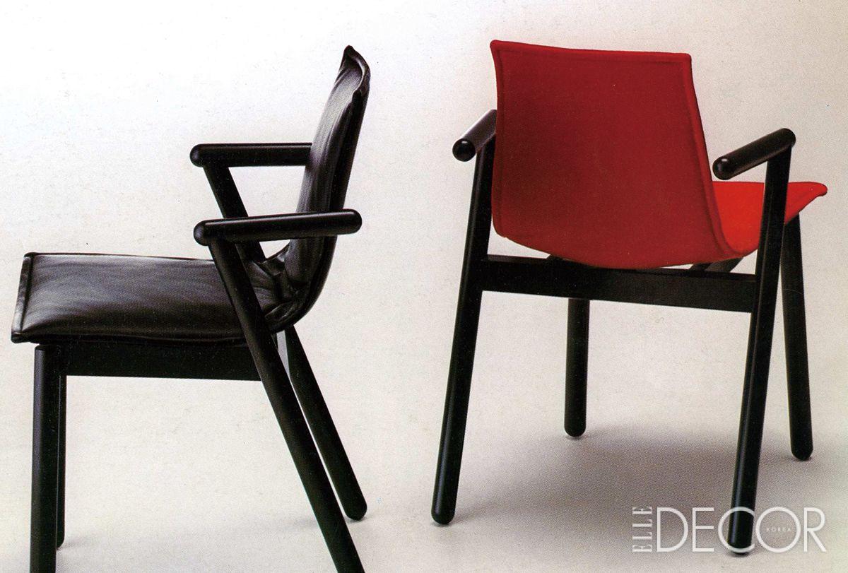 1985년 까시나를 위해 디자인한 의자로 뒷다리가 팔걸이로 이어지는 ‘빌라비앙카(Villabianca)’, 