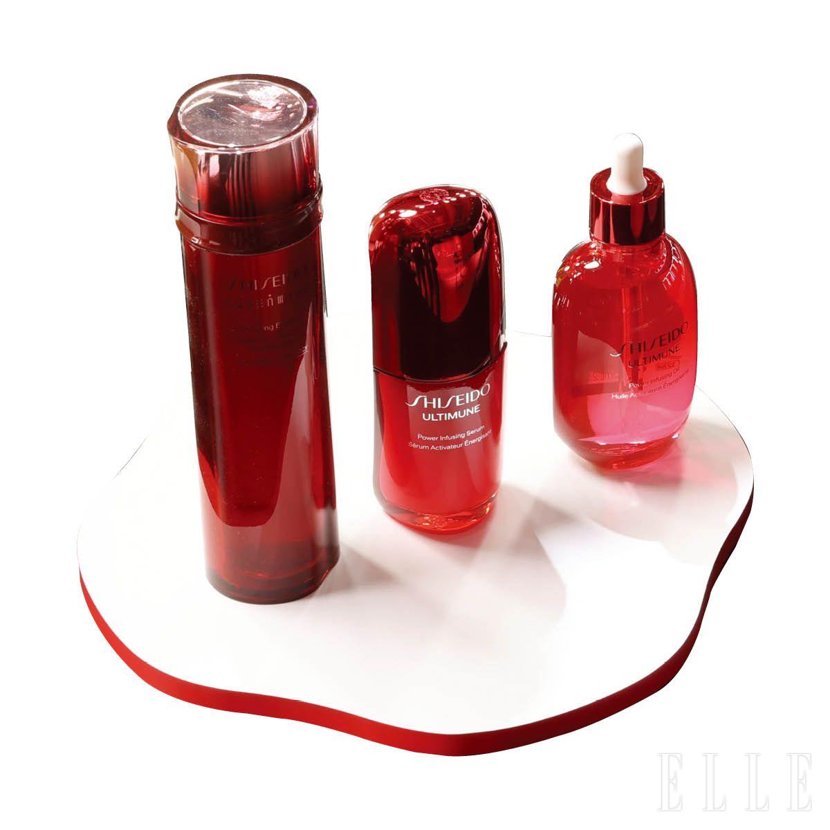 시세이도 얼티뮨 세럼과 함께 쓰면 좋은 오이데루민 액티베이팅 에센스와 신제품 얼티뮨 오일. 
