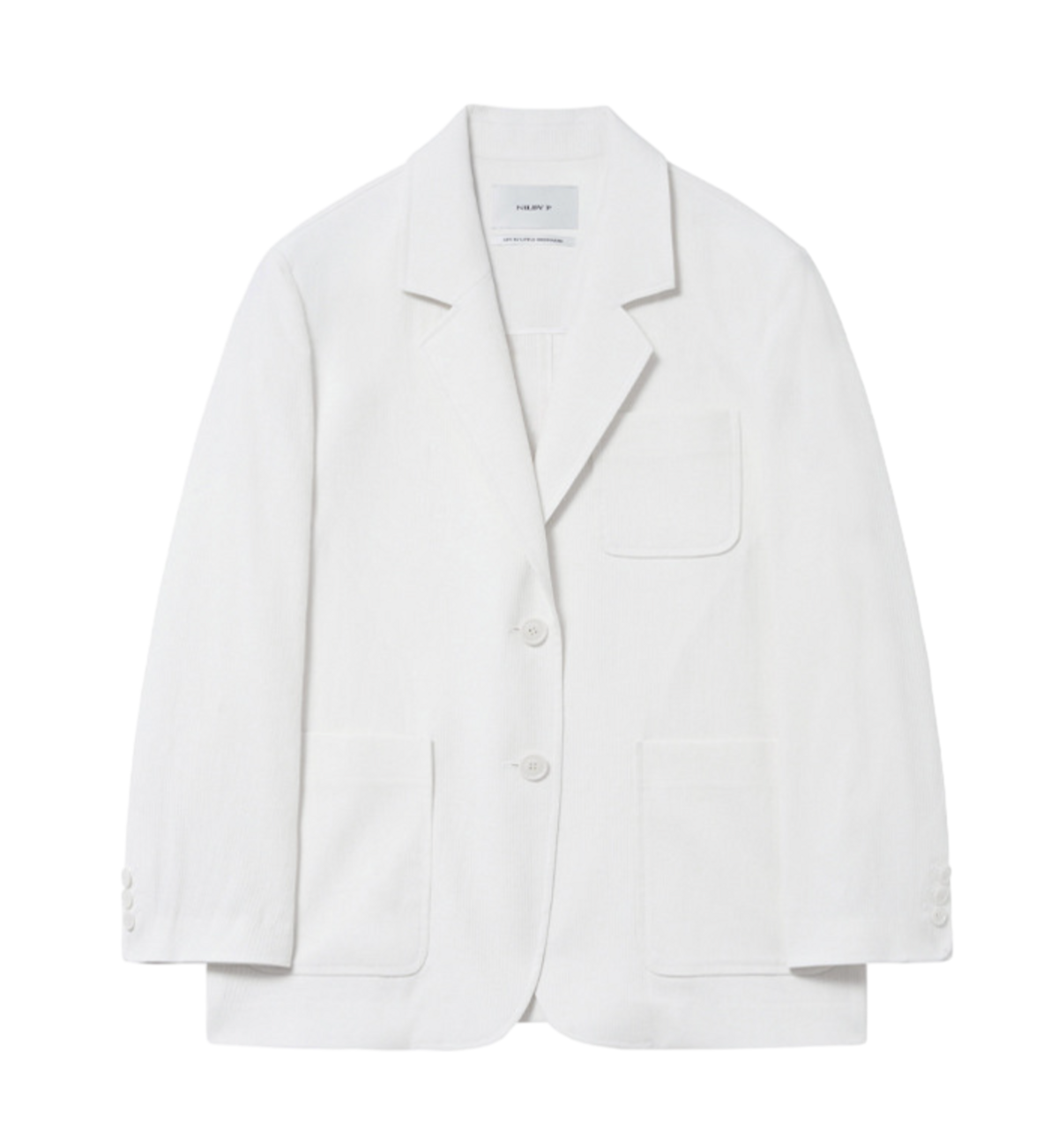 Summer Vintage Linen Jacket