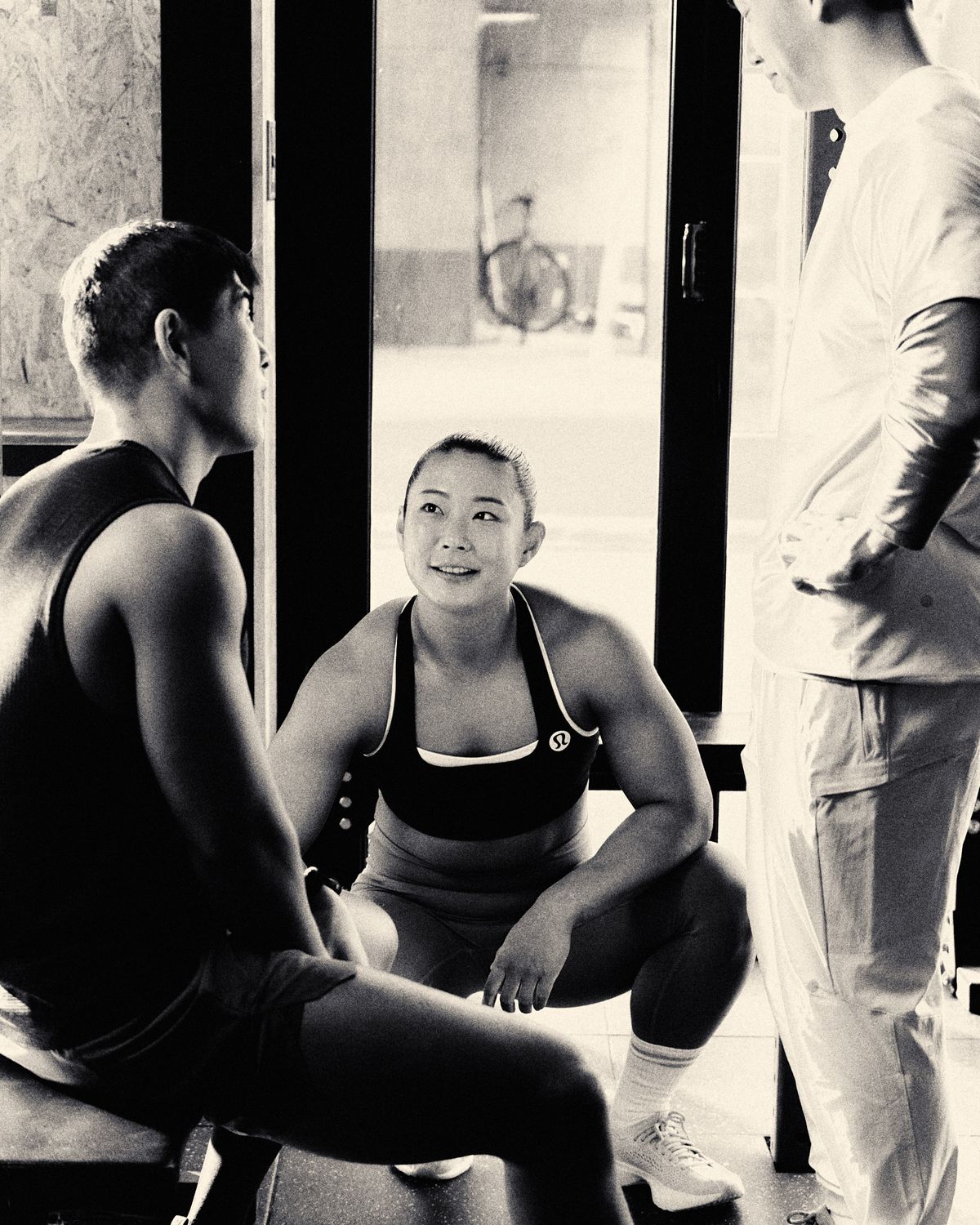 최승연 선수와 함께한 룰루레몬 캠페인 이미지