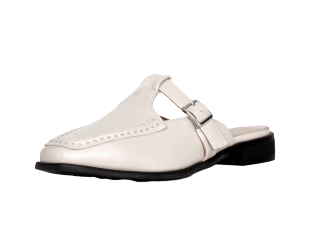 미들 스트랩 뮬 블로퍼