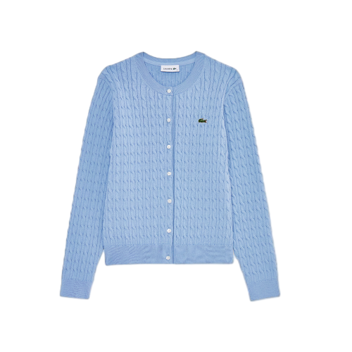 케이블 긴팔 가디건