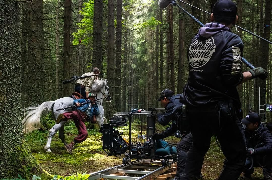 영화 <호프> 촬영 현장