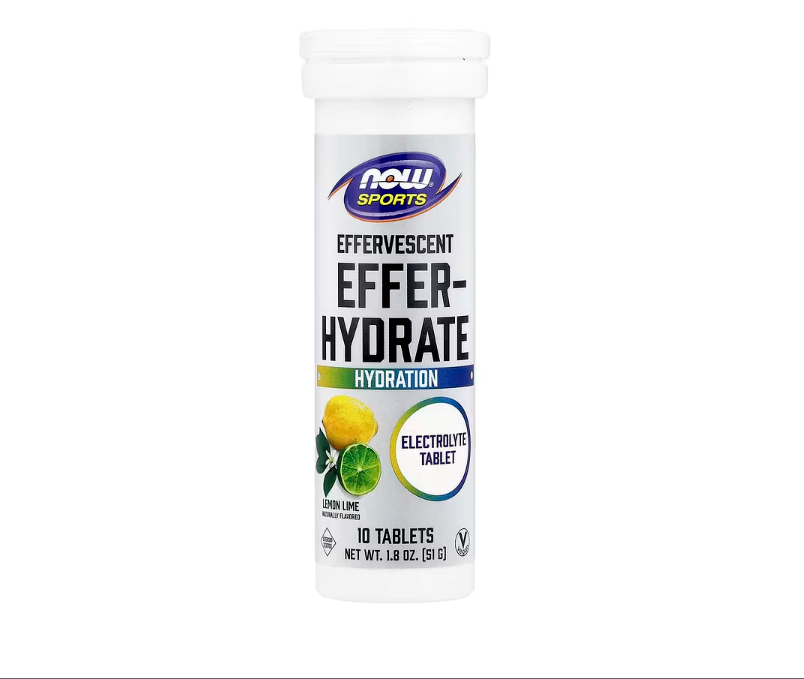 Sports, Effer-Hydrate, 레몬 라임, 10정, 51g(1.8oz)