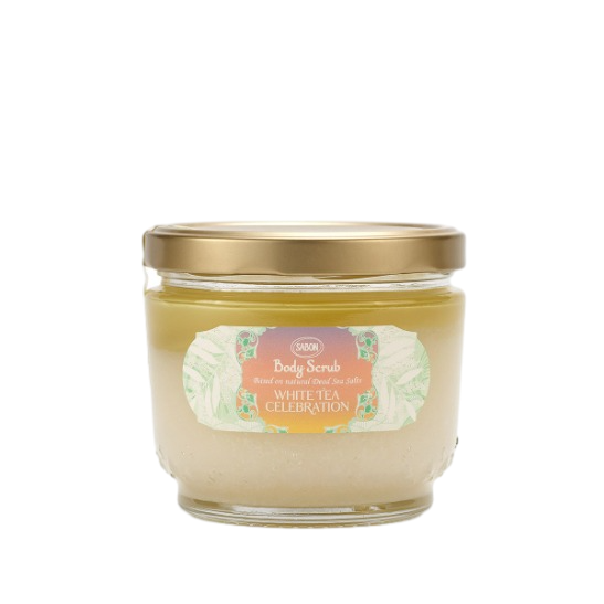 바디 스크럽 화이트티 셀레브레이션 + 우드 스푼 세트, 320g, 1개