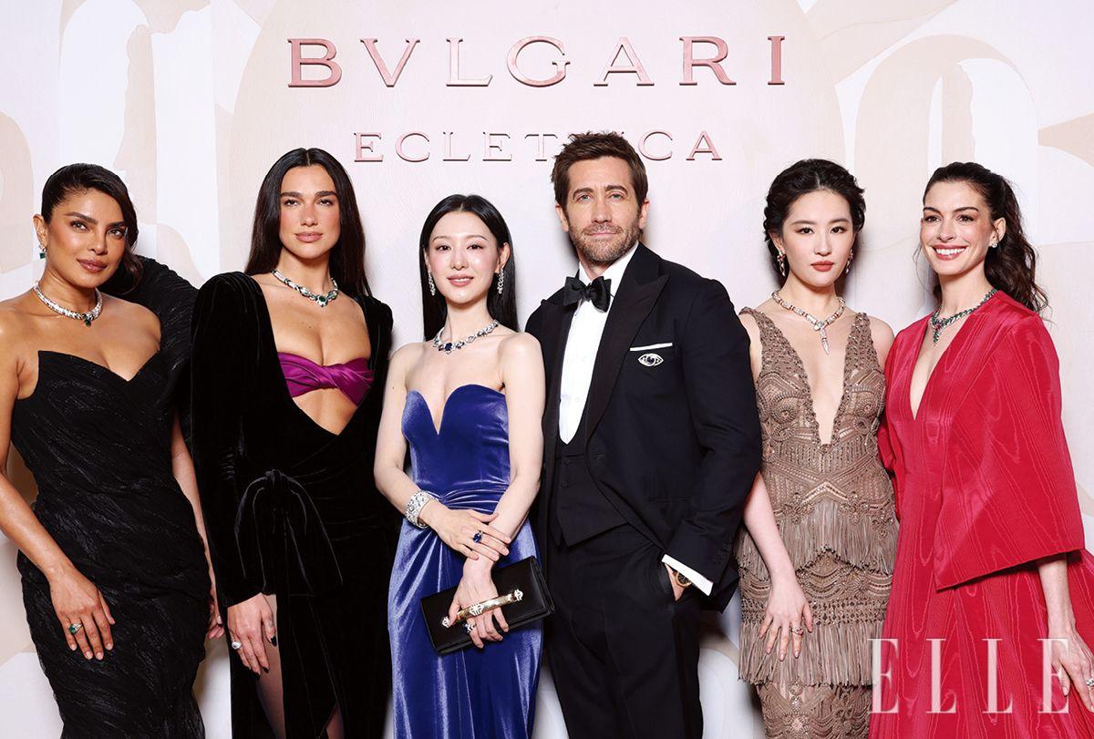 에클레티카 컬렉션 행사를 위해 모인 불가리 앰배서더들. 
