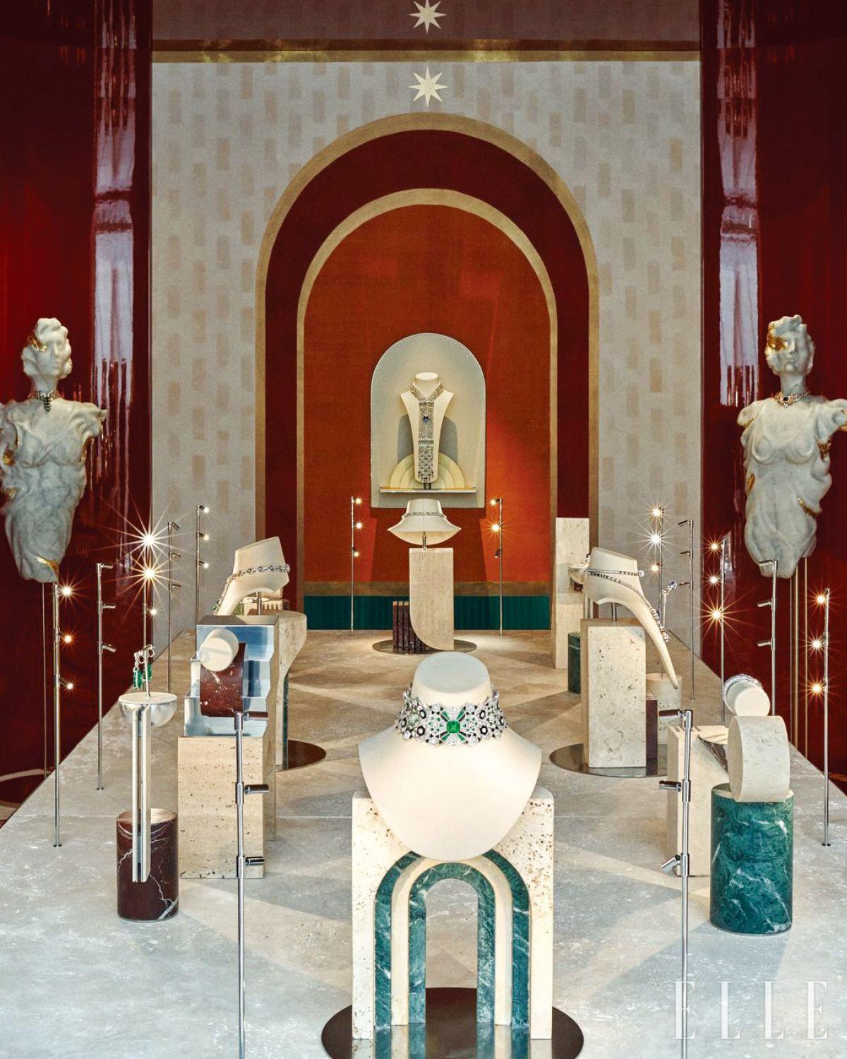 밀란 특유의 살로토를 현대적으로 풀어낸 에클레티카 쇼룸. 