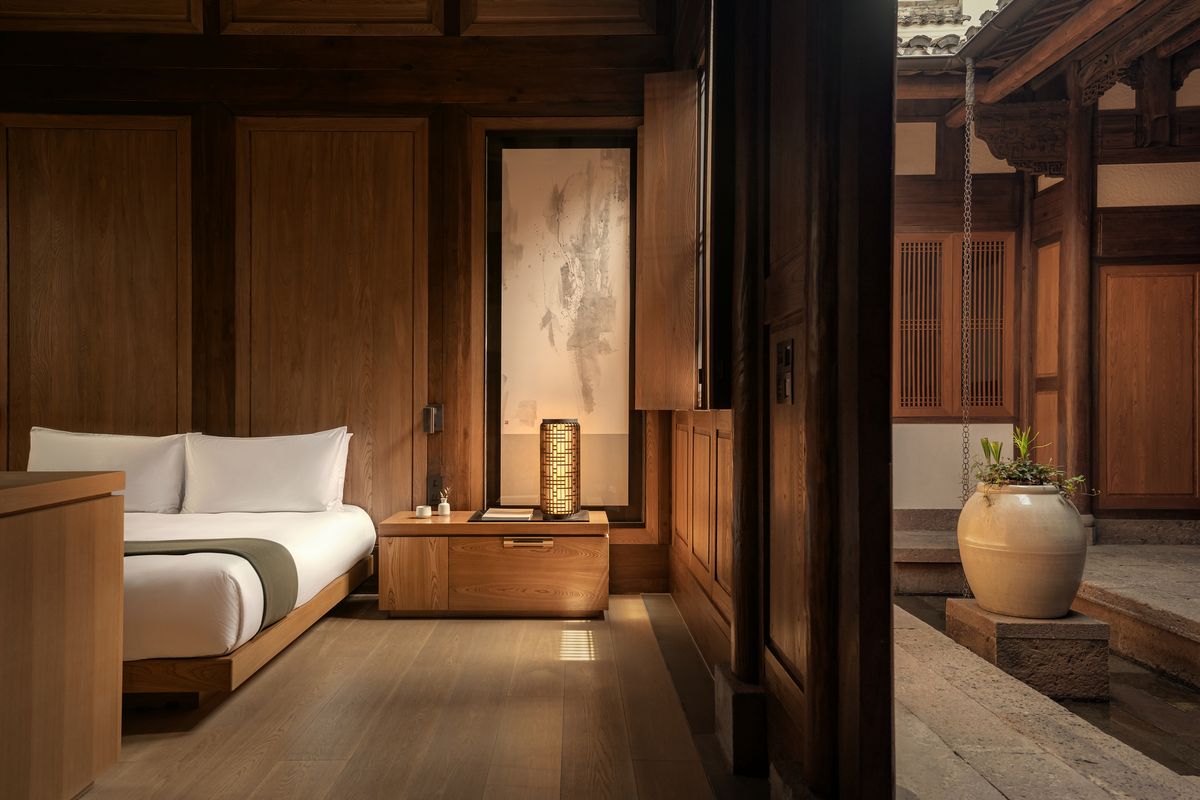 아만양윤 객실 전경.