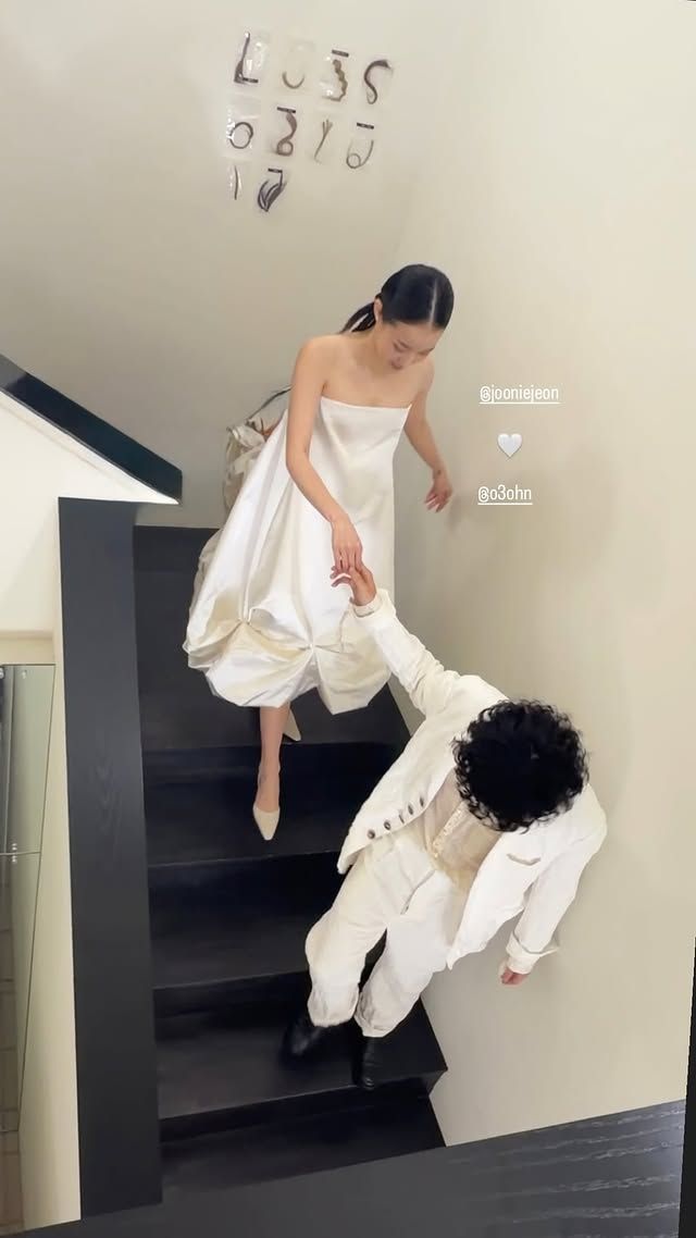 오존과 전주니 결혼식 현장 사진 