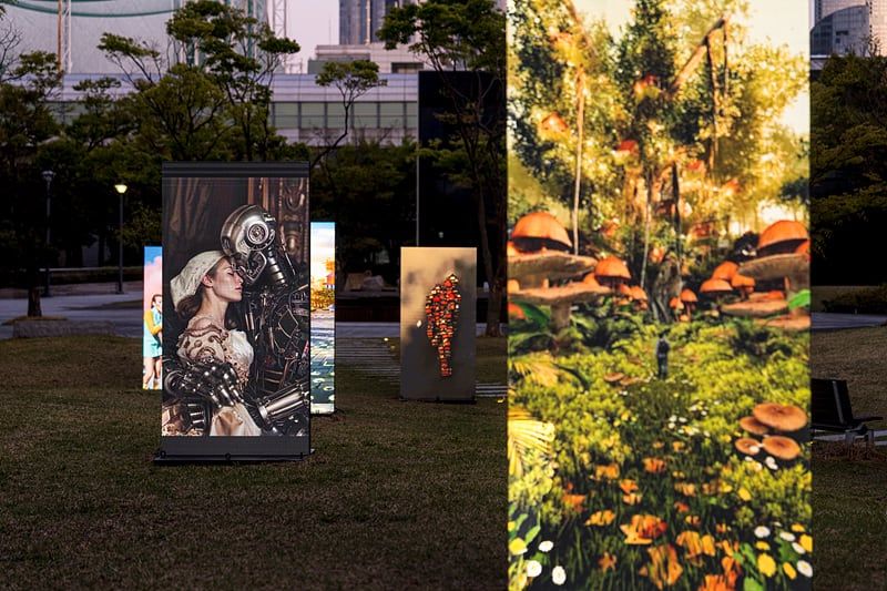 <디지털 서브컬처: 디지털 시대의 내러티브와 스토리> 전시 전경. 