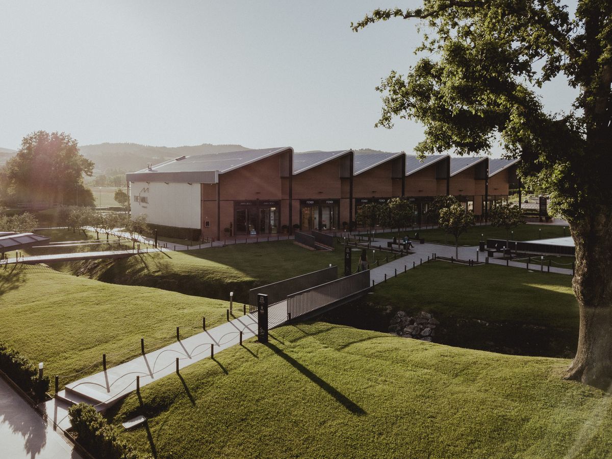 이탈리아 더 몰 피렌체(The Mall Firenze) 외관의 모습.