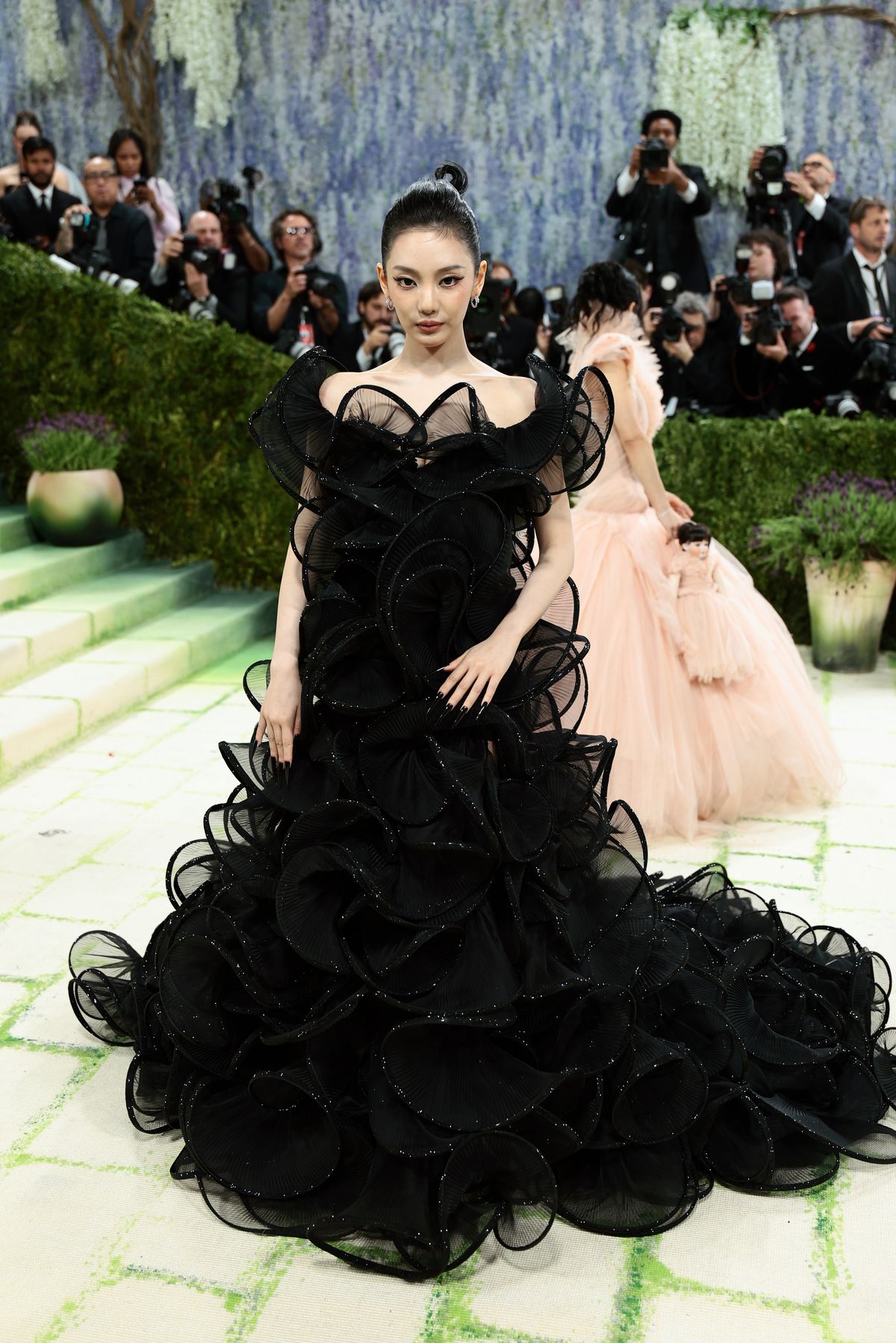 GettyImages, 구찌 블랙 드레스