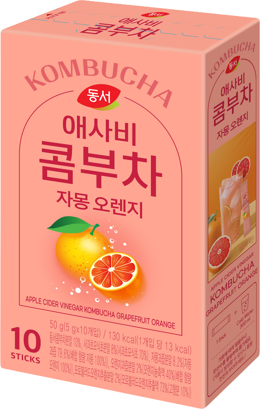애사비 콤부차 자몽 오렌지