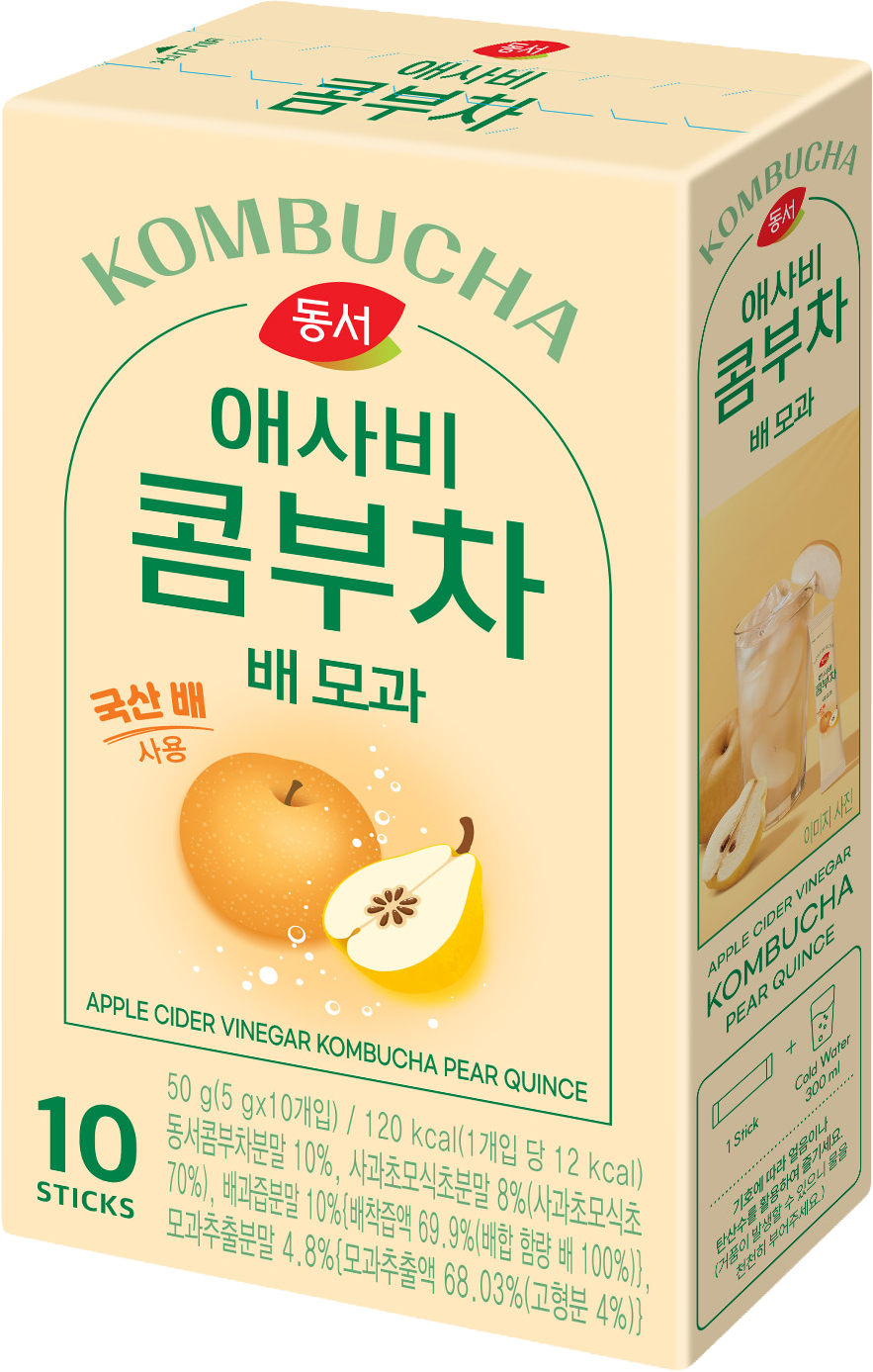 애사비 콤부차 배 모과