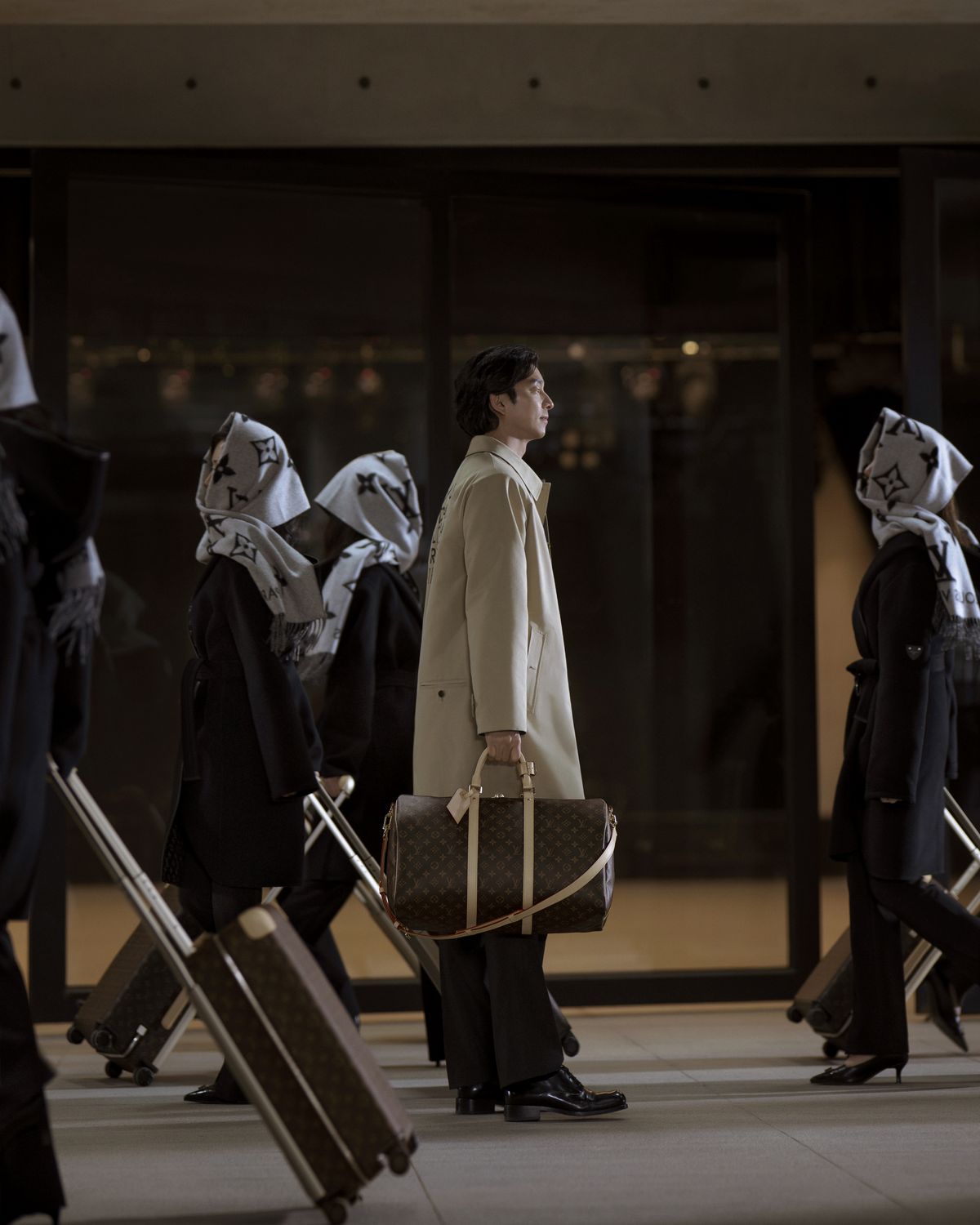 루이 비통 모노그램 탄생 130주년 기념 ‘Spirit Of Travel’ 프로젝트에 함께한 공유.
