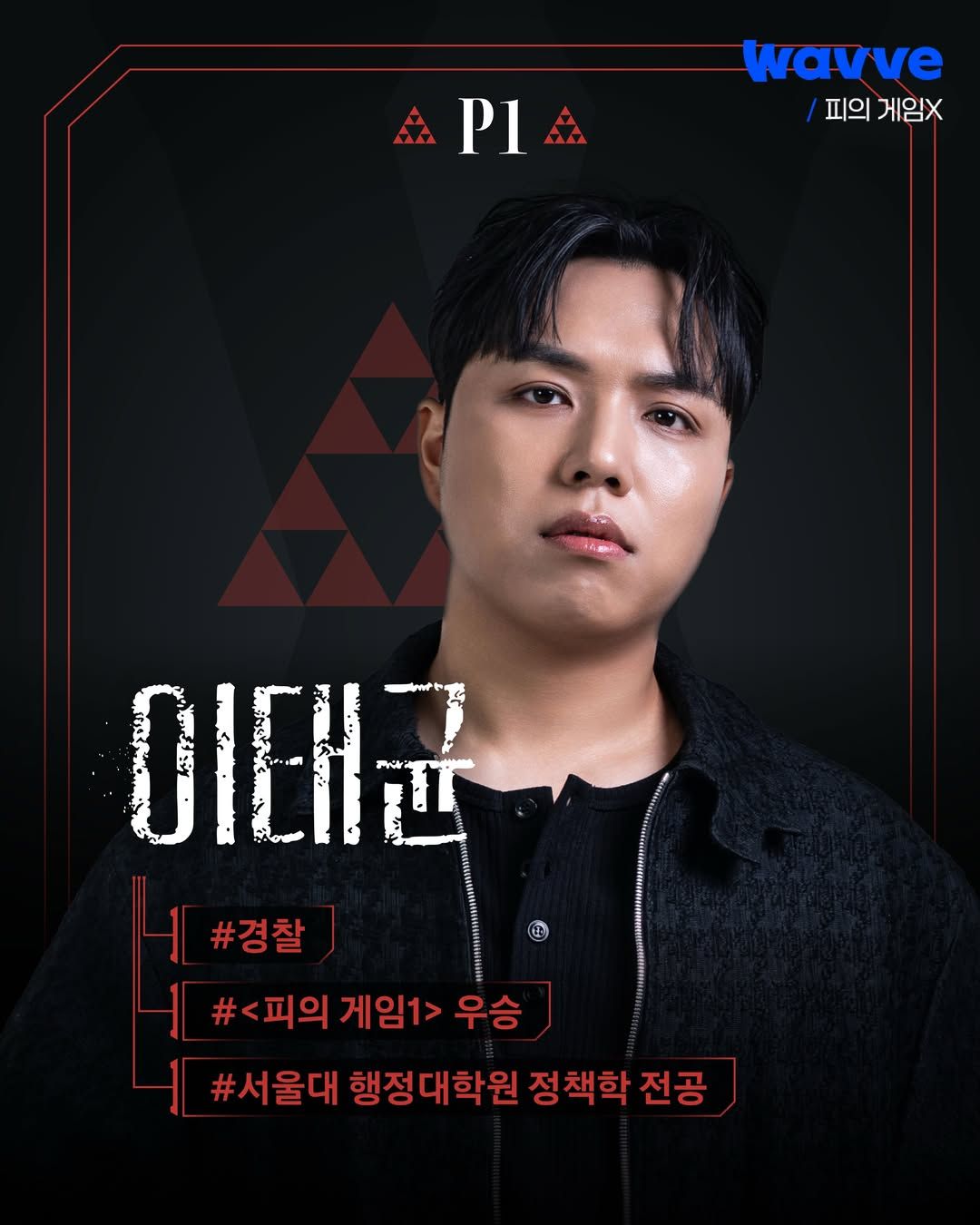 <피의 게임X> 출연자 