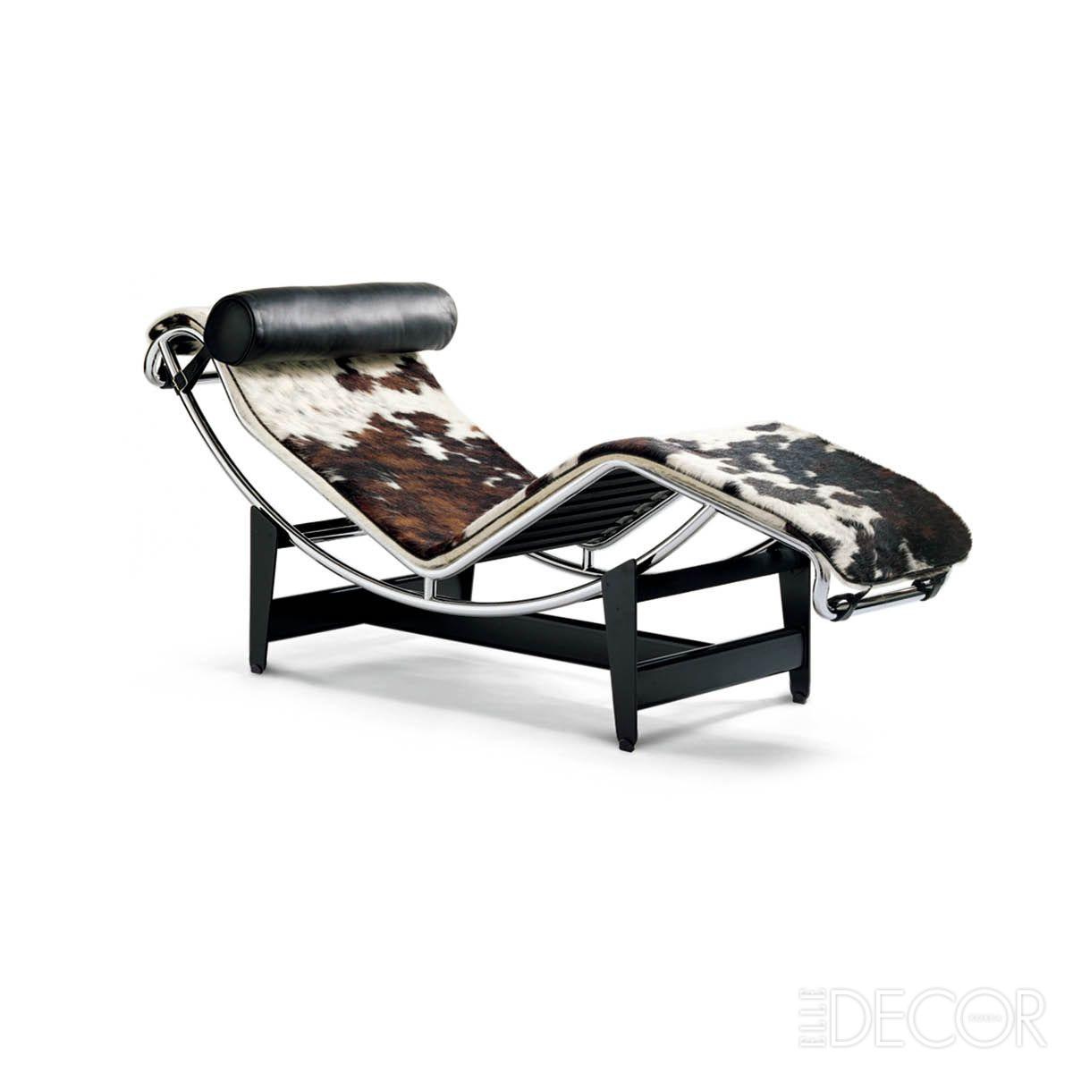‘Chaise longue a′ reglage continu’. 인체의 움직임에 따라 각도를 조절할 수 있는 이 의자는 오늘날까지 생산되는 르 코르뷔지에 컬렉션의 대표작이자 현대 디자인의 상징. 