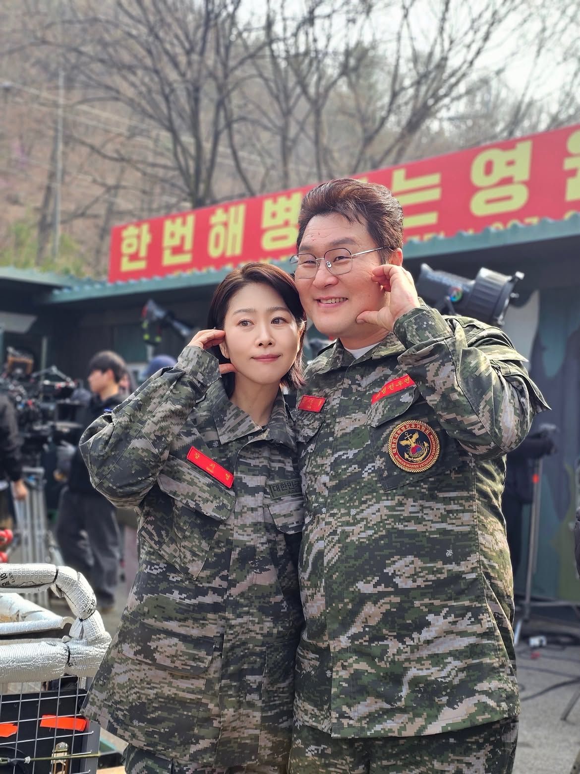 비하인드컷 공개한 김지영