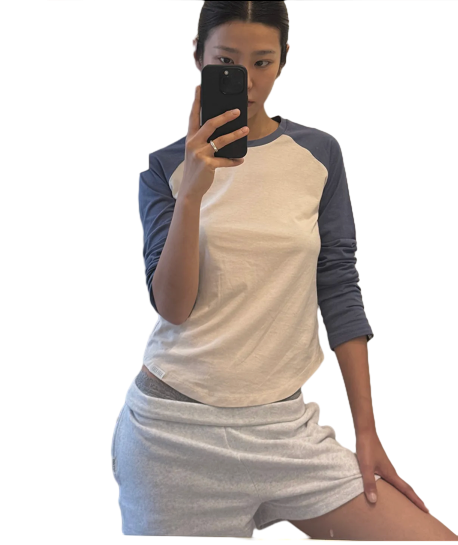 Dusty Raglan Tee
