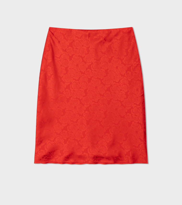 Hoa Skirt_Red