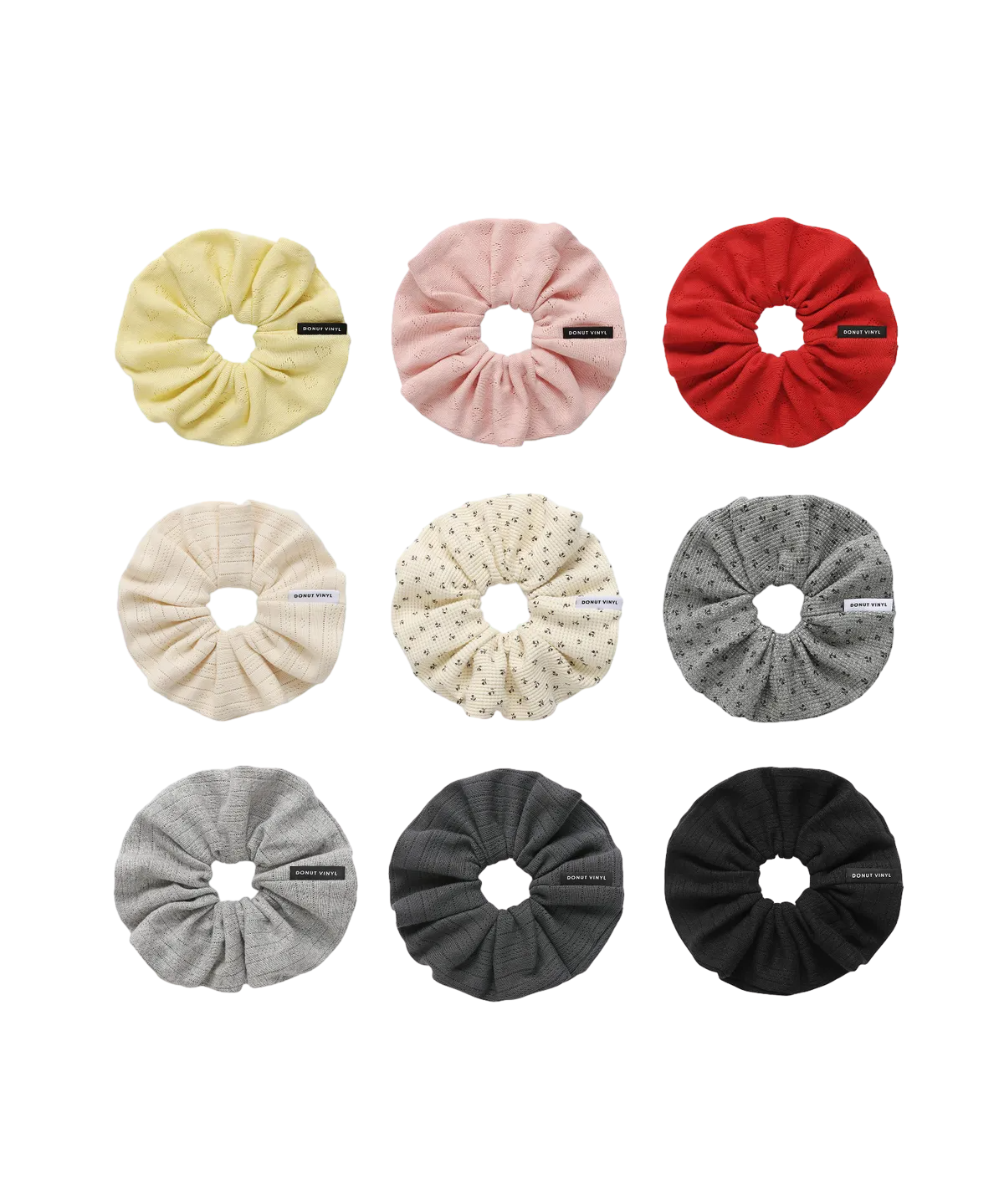 ponytail scrunchie 9colors