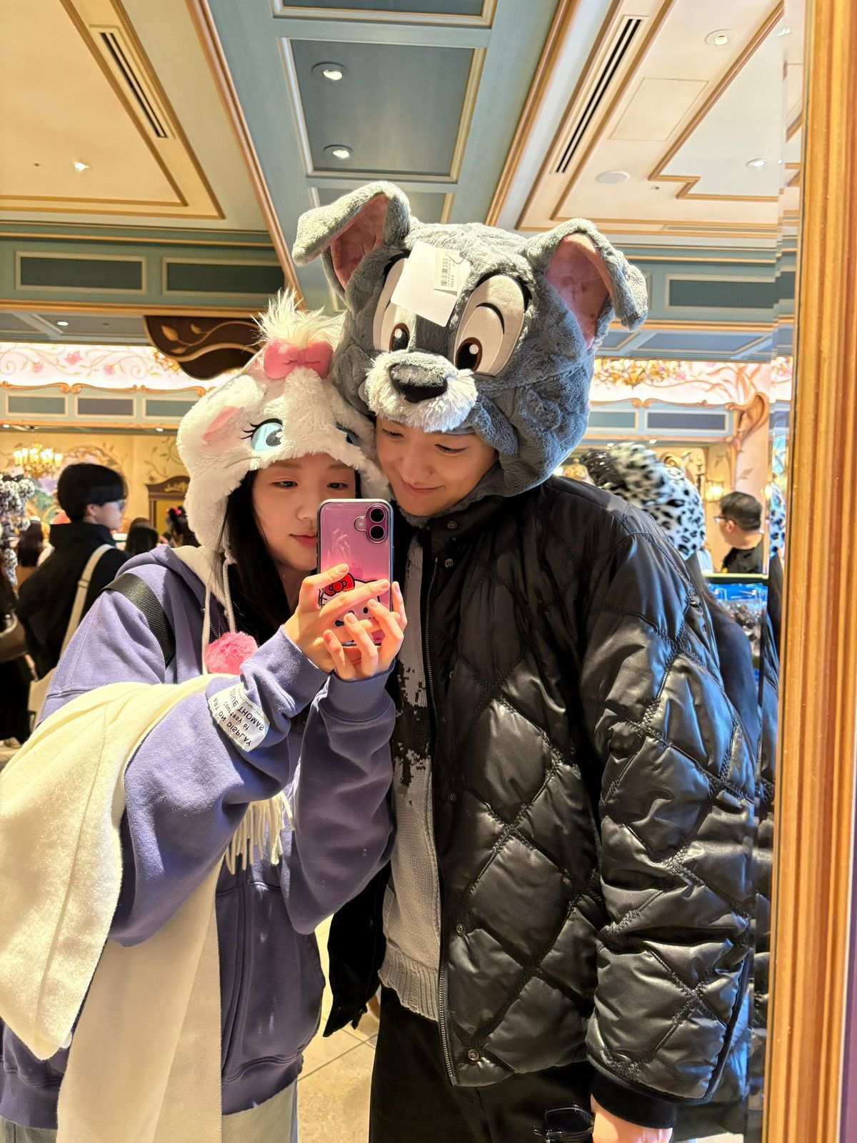지예은과 바타 
