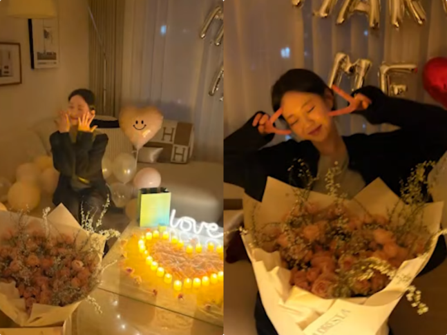 SBS <런닝맨>에서 공개한 프러포즈 현장