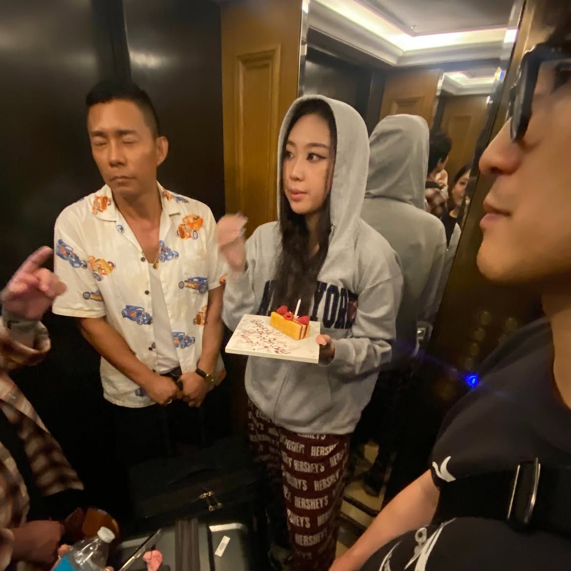류정란이 이영지 관련 미담 공개하면서 올린 사진 