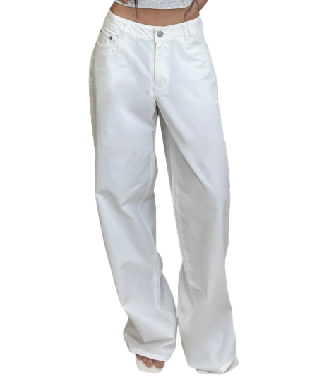 Signature Low Rise Wide Jeans