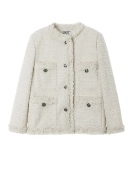 Antique Tweed Jacket (ivory)