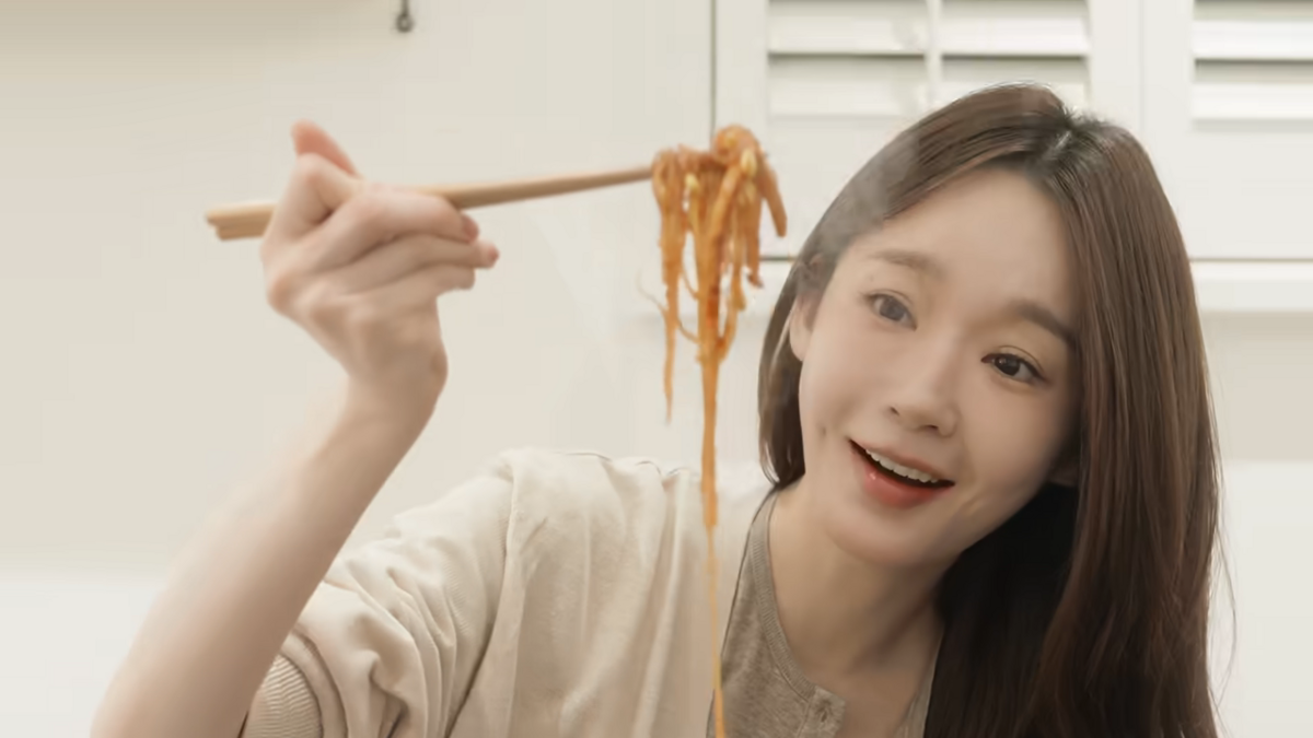 다이어트 잡채 만든 강민경 