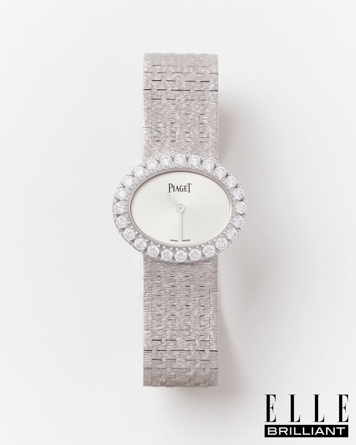 다이아몬드를 세팅한 익스트림리 레이디 워치는 가격 미정, Piaget.