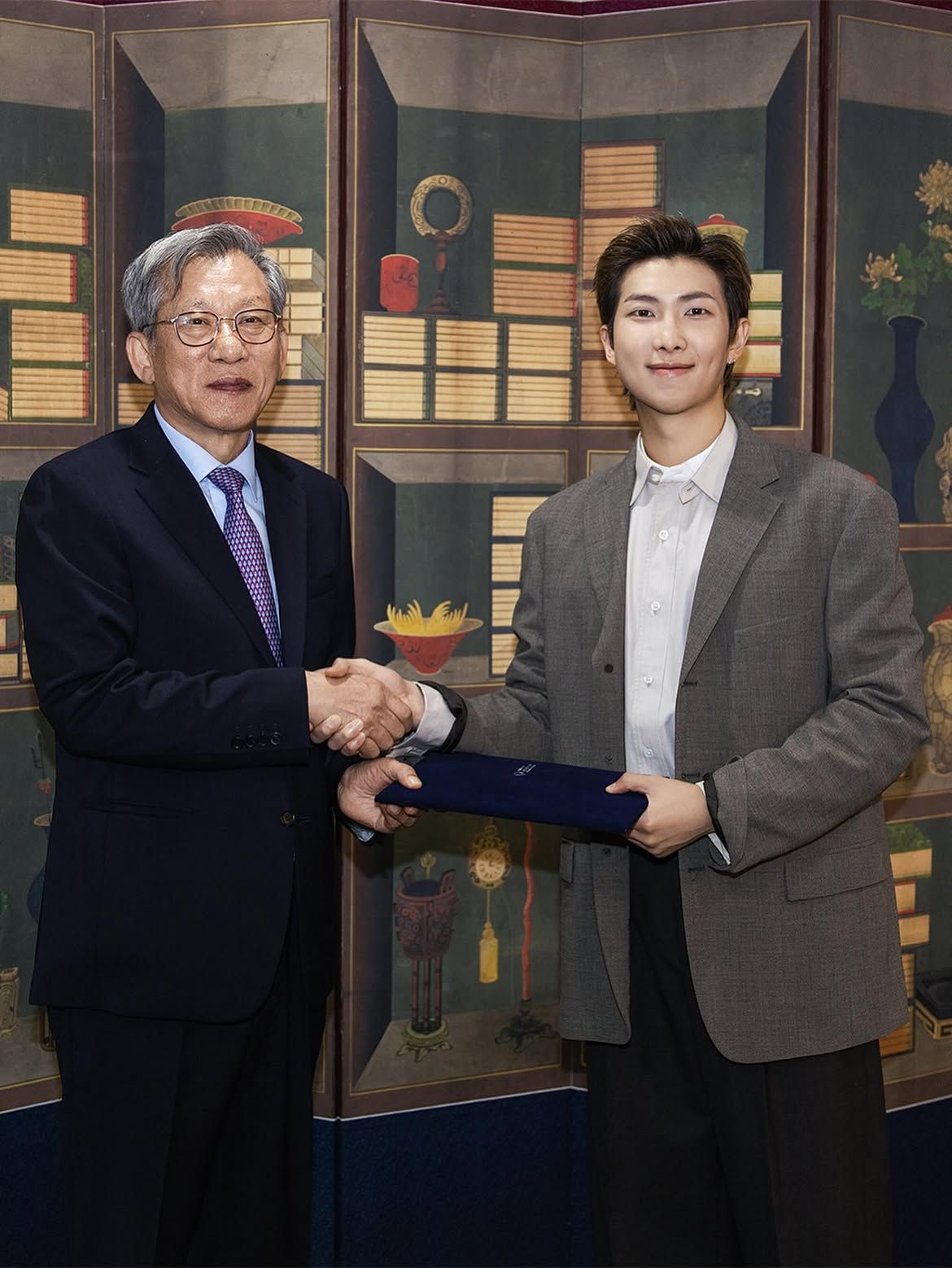 국립중앙박물관 글로벌 홍보대사가 된 RM