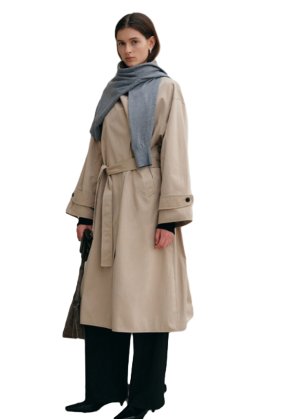 Oversized Maxi Trench Coat_2color