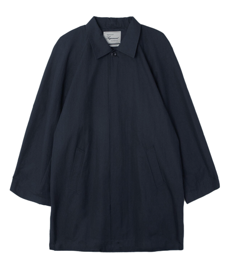 CYNTHIA HALF TRENCH COAT_NAVY
