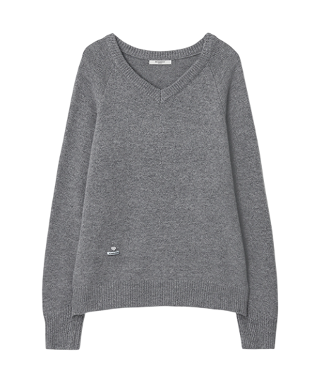SOFT V NECK BASIC KNIT