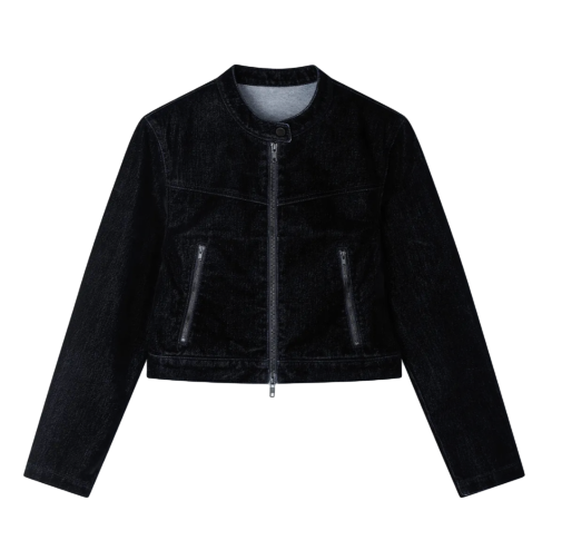 Velvet Denim Jacket