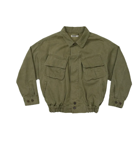 Quiet Trucker Jacket / Olive