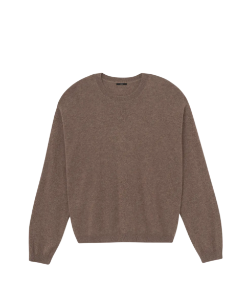 Round neck cashmere knit