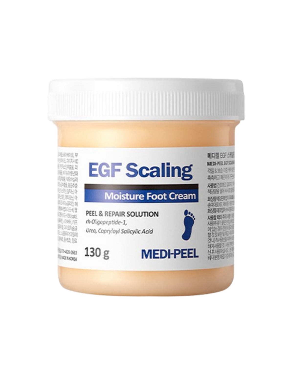 EGF 스케일링 모이스처 풋 크림, 130g