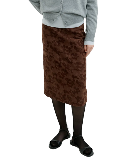 Garden Skirt (Burgundy)