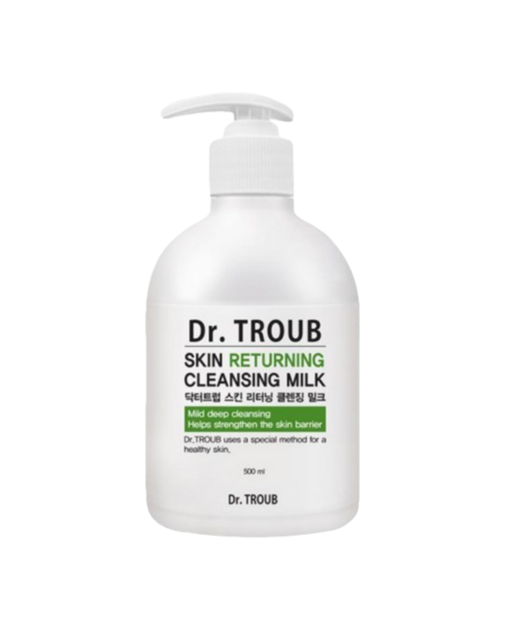 닥터트럽 스킨 리터닝 클렌징 밀크 500ml