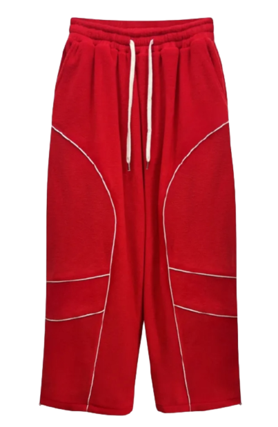 KIKI FLEECE WIDE SWEAT PANTS