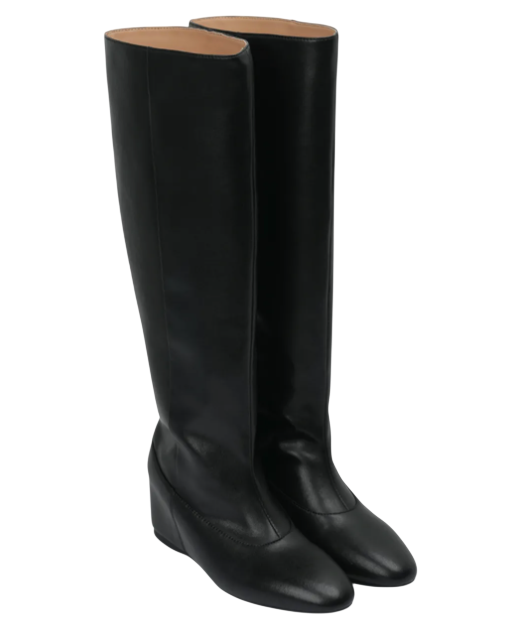 002 2type wedge boots