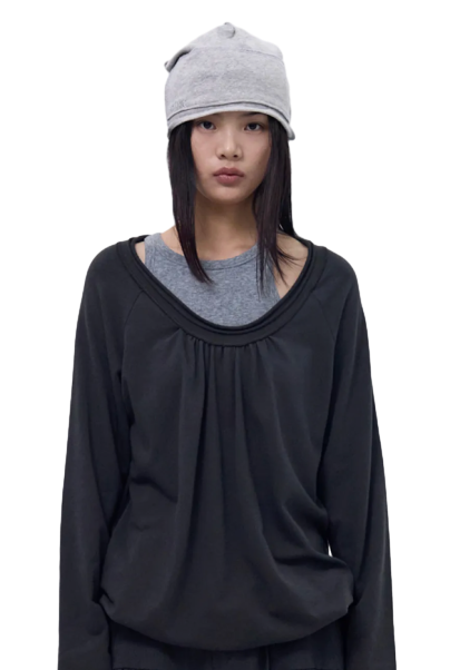 Terry Beanie _ Gray